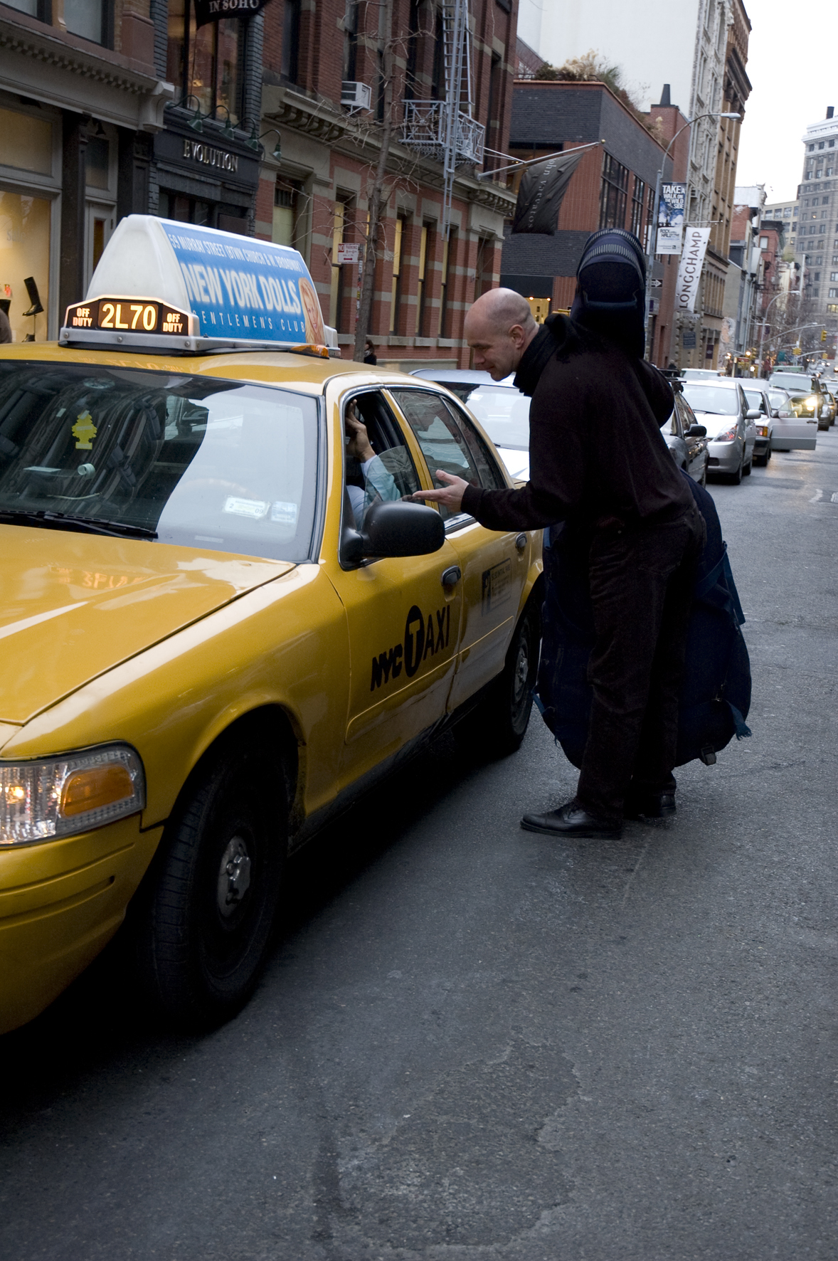 Joris Teepe, taxi
