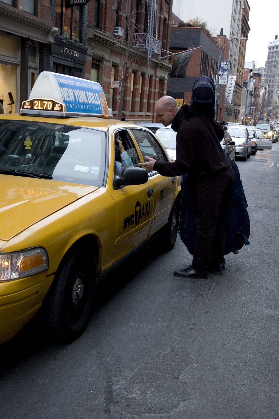 Joris Teepe, taxi