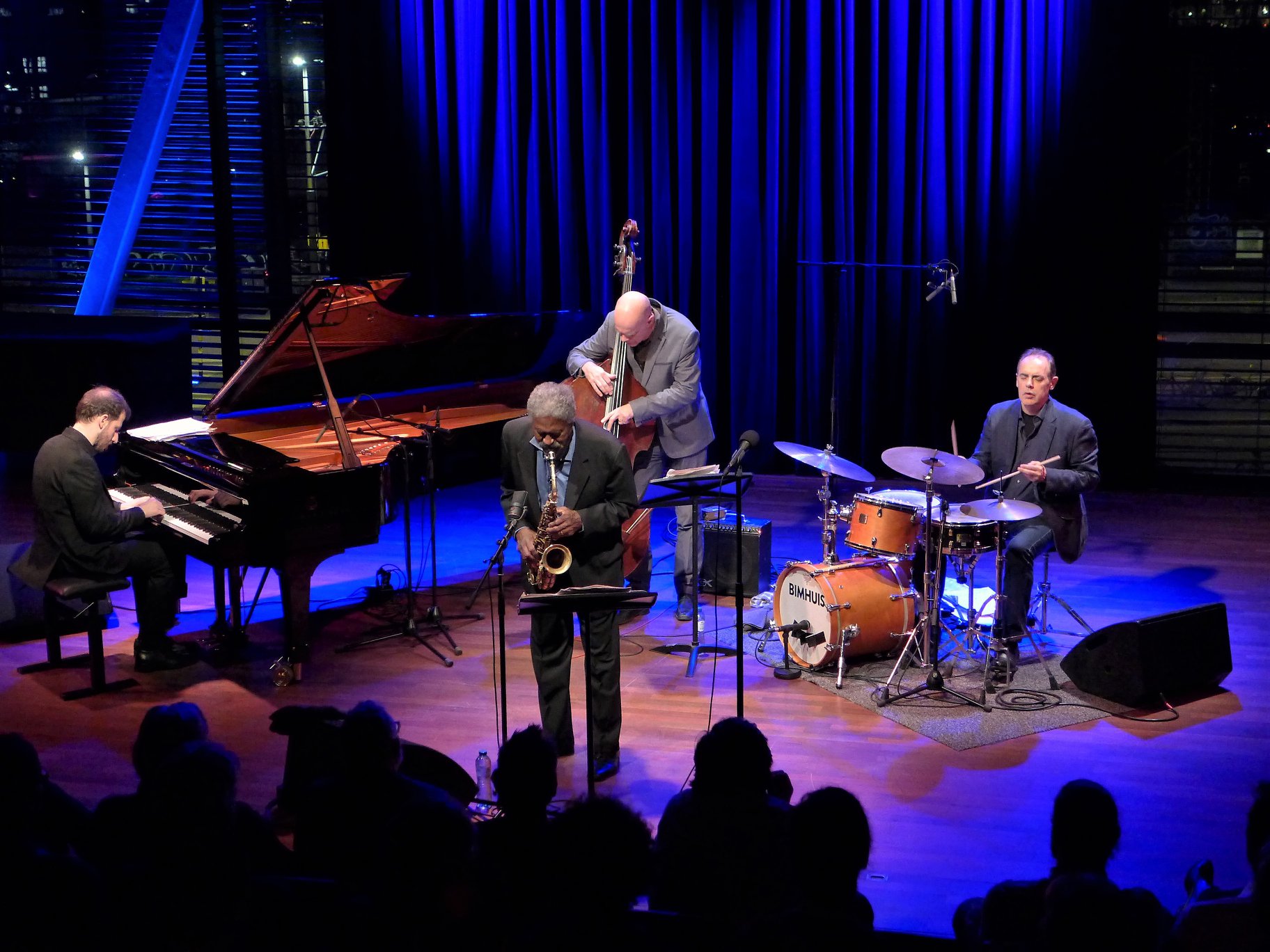 Joris Teepe with Charles McPherson Quartet at Bimhuis